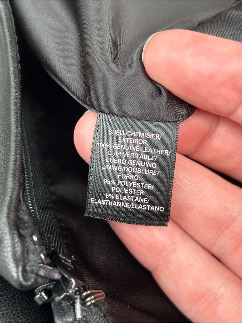 Victoria's Secret Black Lambskin Leather A-Line Twirly Mini Skirt y2k 12 - Picture 4 of 7